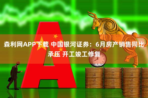 森利网APP下载 中国银河证券:6月房产销售同比承压 开工竣工修复